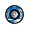 Pferd 5" x 5/8-11 Thd. POLIFAN Flap Disc - A-COOL SG INOX+ALU, Aluminum oxide, 40 Grit, Flat 62377 - alternate 2